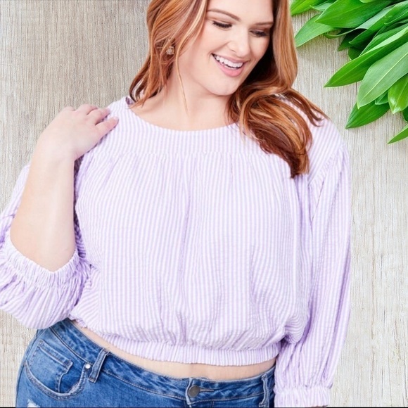 Arula Dionne Top in Lavender A Beautiful Soul Altar’d State XL - Picture 7 of 7